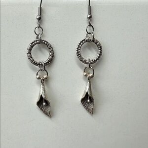 Elegant Silver Dangle Earrings